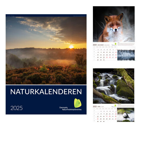 Konkurrence: Vind kalender fra Danmarks Naturfredningsforening